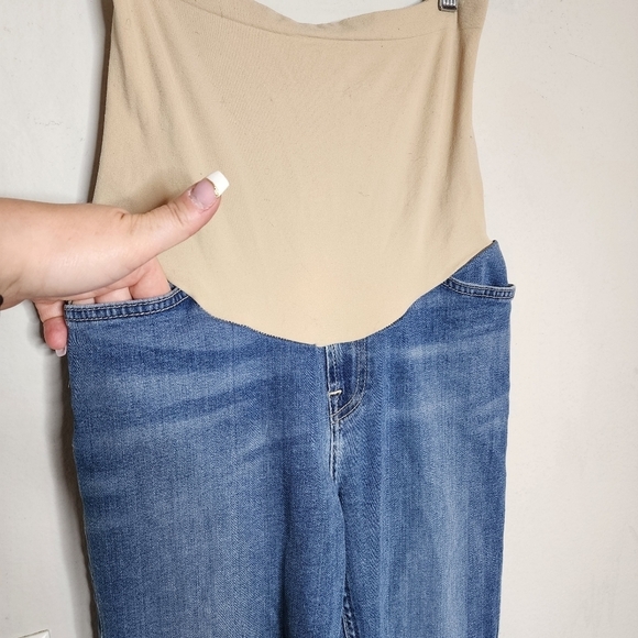 7 for all mankind maternity jeans.  Size 28 - Picture 4 of 12